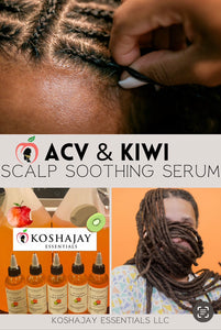 ACV ( Apple Cider Vinegar) & KIWI Scalp Soothing Serum GALLON 128 oz.
