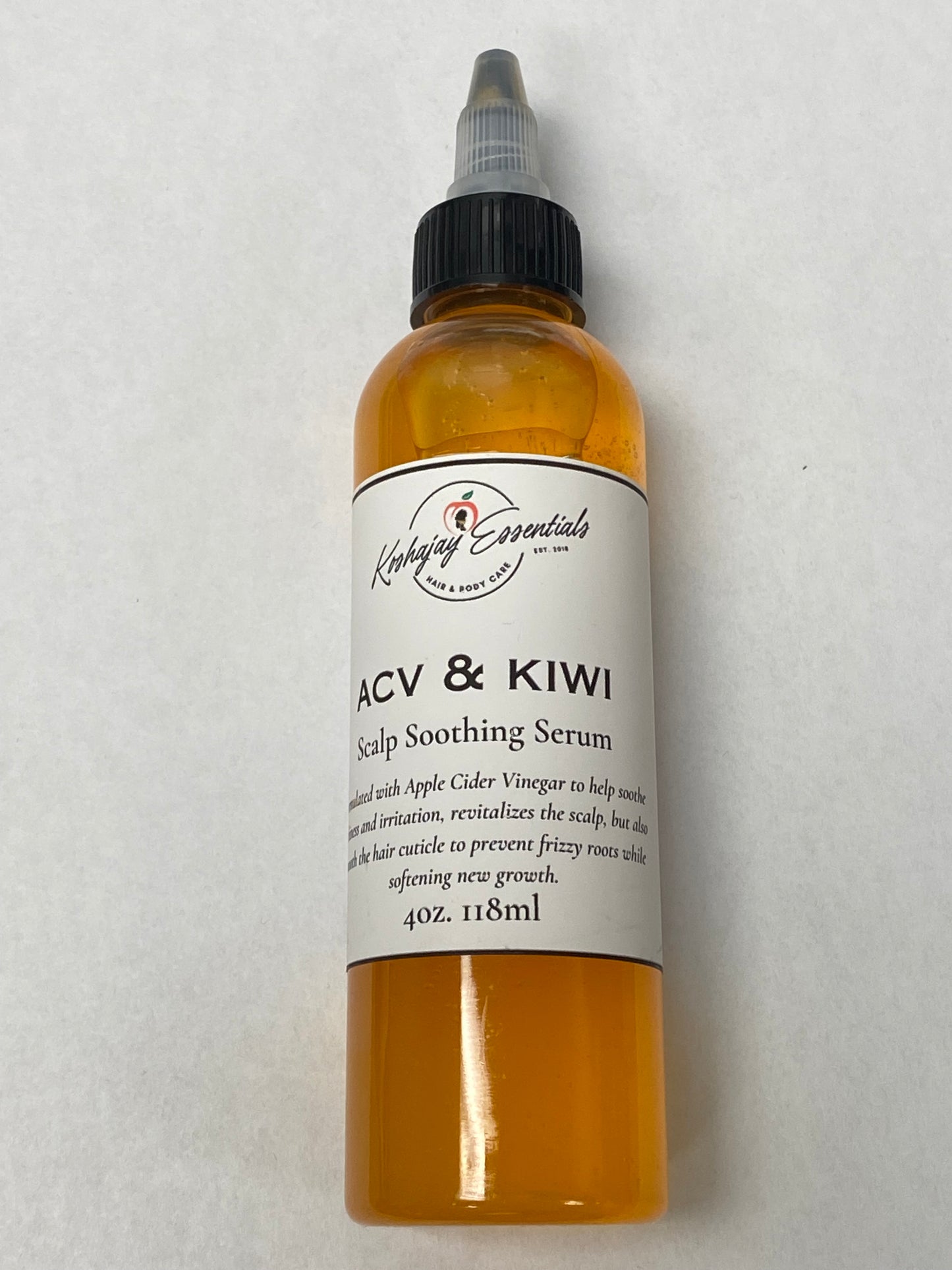 ACV (Apple Cider Vinegar) & KIWI Scalp Soothing Serum 2 oz.