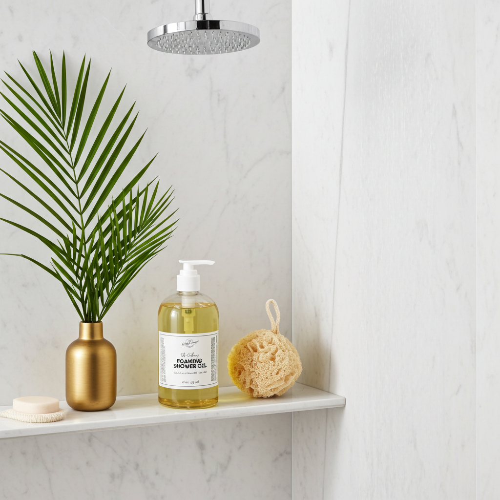 Skin Silkening Foaming Shower Oil