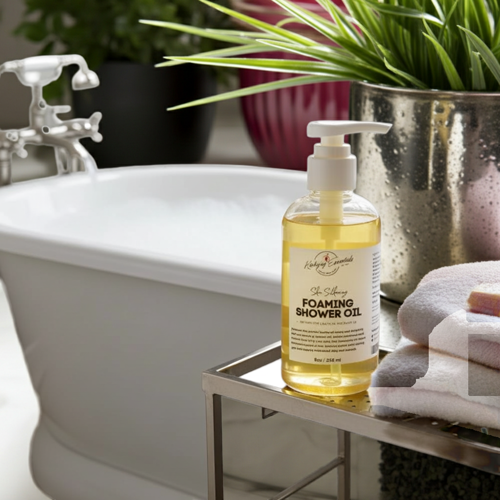 Skin Silkening Foaming Shower Oil