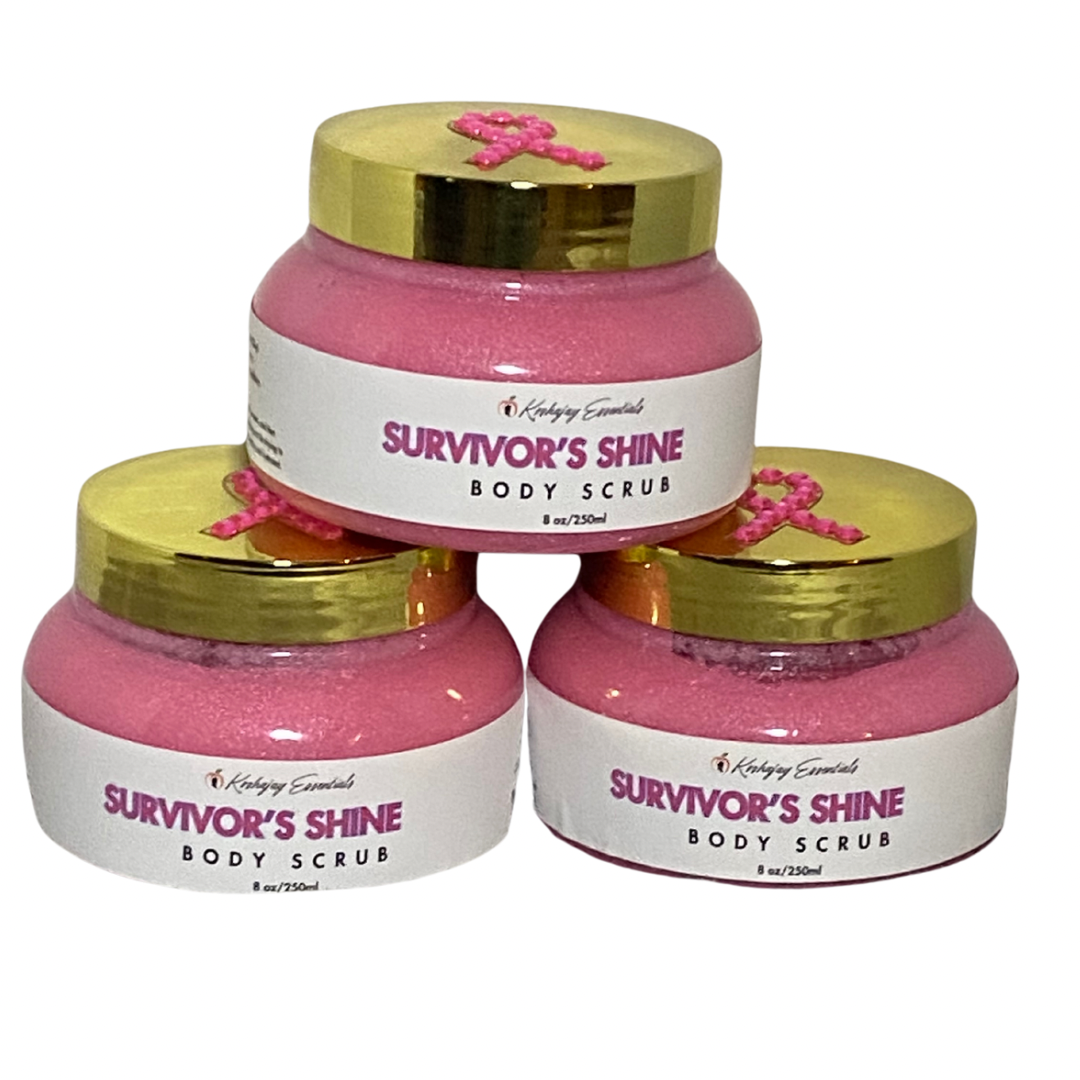 Survivor's Shine Body Scrub Breast Cancer & Domestic Violence Awareness Edition