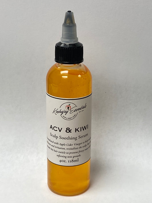 ACV (Apple Cider Vinegar) & KIWI Scalp Soothing Serum 2 oz.
