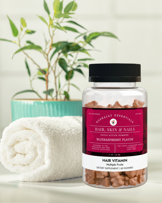 Hair, Skin & Nails Vitamin Gummies (60 Gummies)