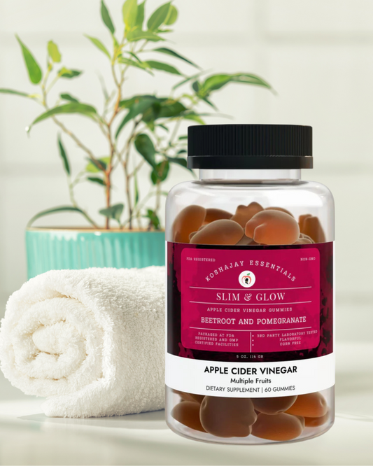 SLIM & GLOW ACV GUMMIES  (60 Gummies)