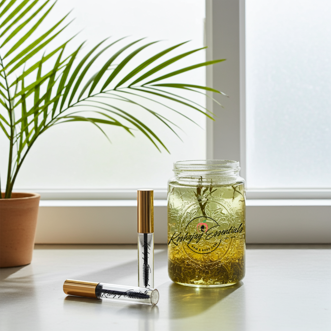 👀 GroThick Lash & Brow Growth Serum  HERBAL INFUSED