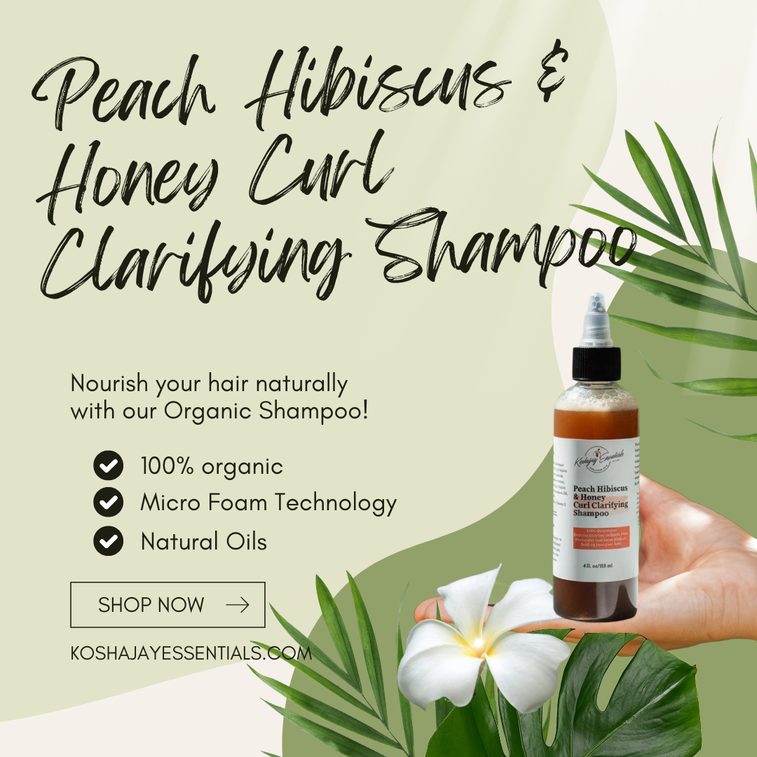 Peach Hibiscus & Honey Curl Clarifying Shampoo