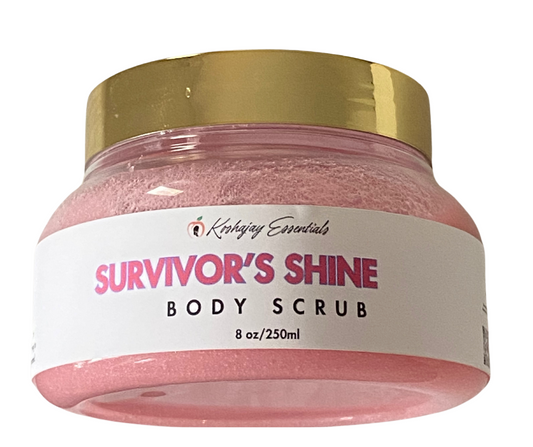 Survivor's Shine Body Scrub Breast Cancer & Domestic Violence Awareness Edition