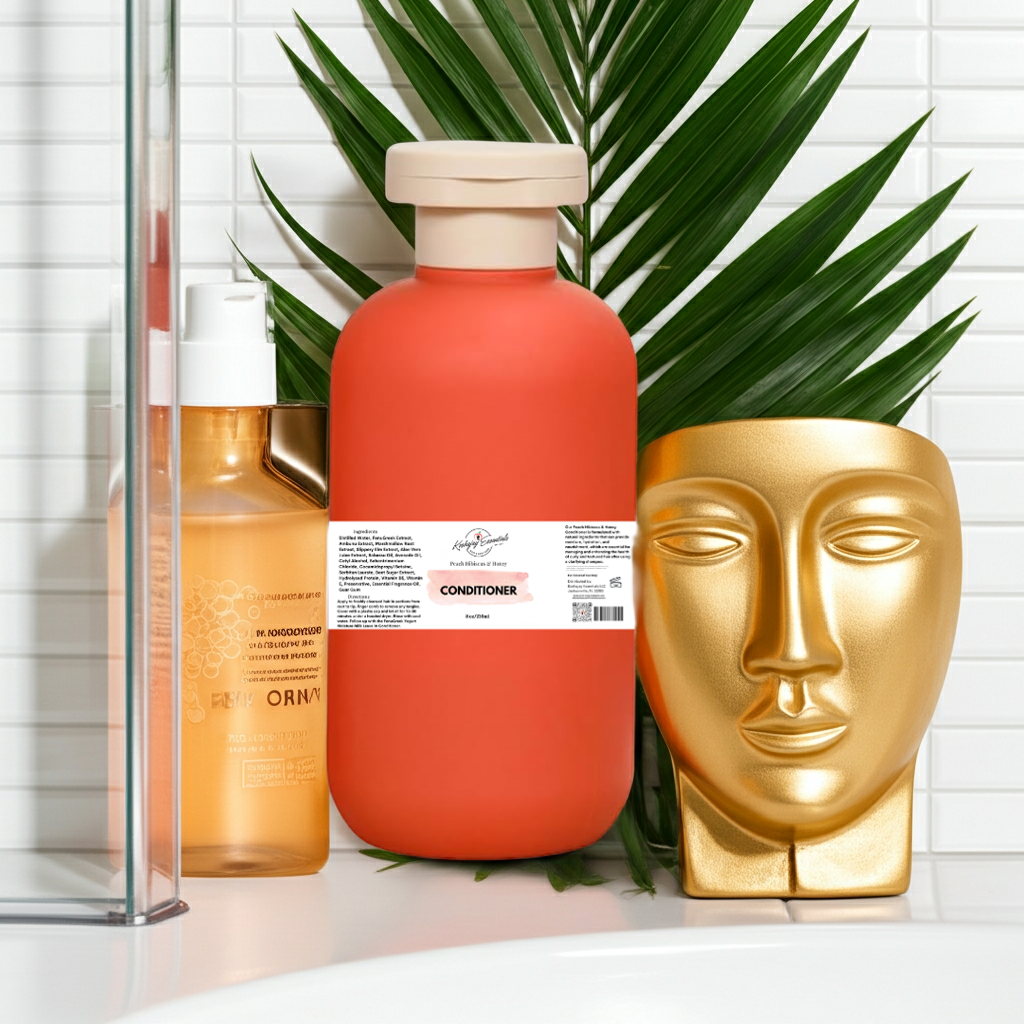 Peach Hibiscus & Honey Conditioner 8oz.
