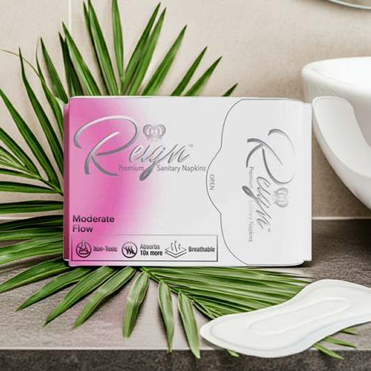 Moderate Flow Sanitary Pads 10ct.