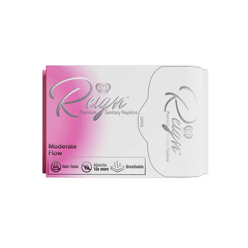 Moderate Flow Sanitary Pads 10ct.