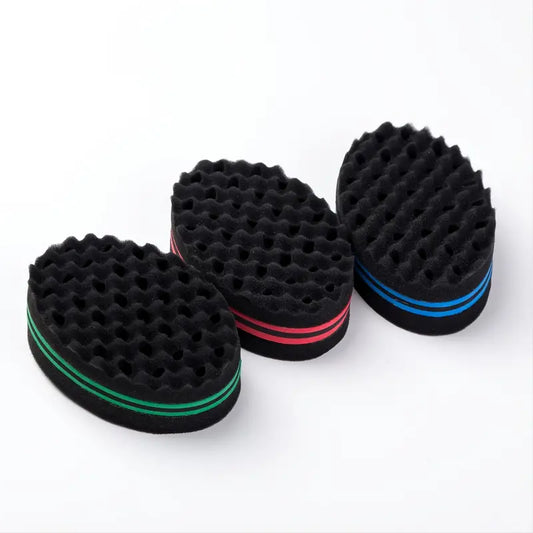 Styling Sponge Magic Twist Hair Sponge Brush, Sponge Brush For Locking Twist Afro Curl Coil Wave Hair Care Tool