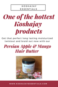 🍑Persian Apple & Mango Hair & Body Butter (8 oz)