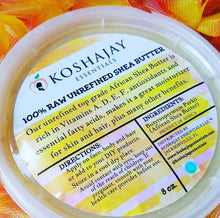 Load image into Gallery viewer, Golden/Ivory 100%  Raw Refined/Unrefined African Shea Butter 8 oz.
