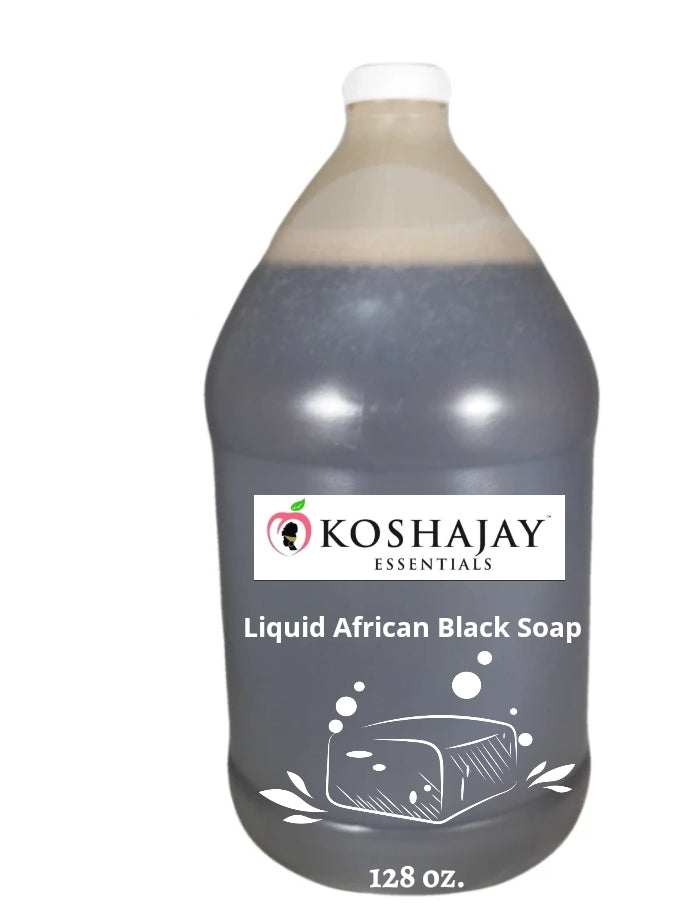 Liquid African Black Soap Gallon