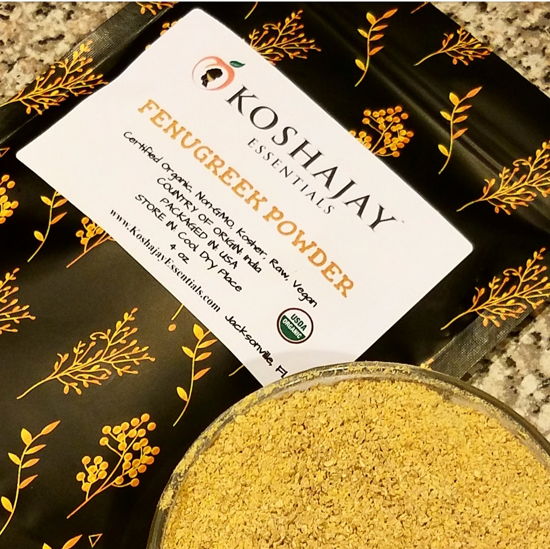 🌾 Organic Fenugreek (Methi) Seeds/Powder